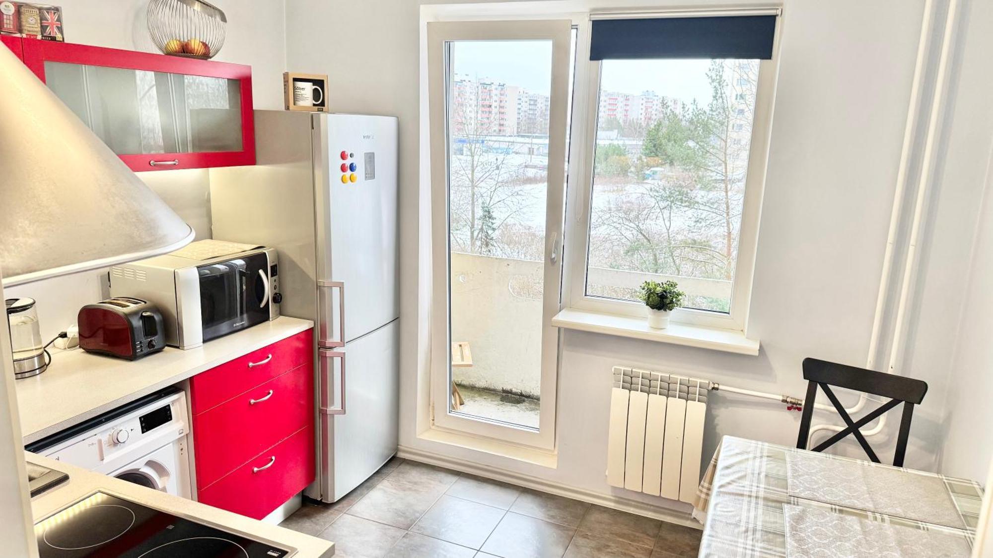 Апартамент Quiet And Comfortable With Parking For A For Two, One Or A Couple Guests With A Child Талин